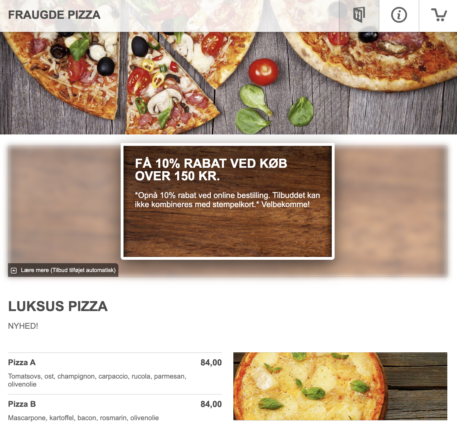 Fraugde Pizza 2